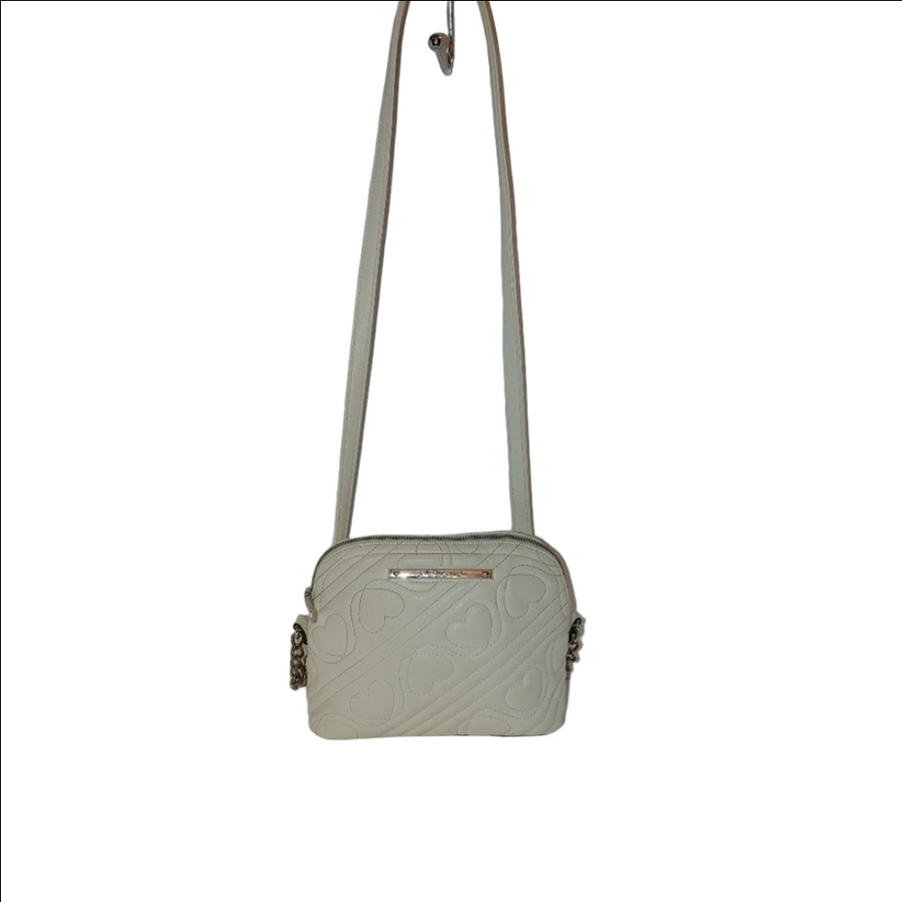 Betsey Johnson Quilted Heart Crossbody Bag